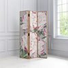 Marie Burke Parcevall Solid Wood Room Divider in Fuchsia