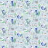 Voyage Maison Parklife Printed Cotton Fabric in Sky