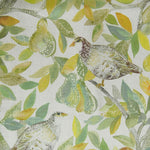 Voyage Maison Partridge Printed Linen Fabric in Spring