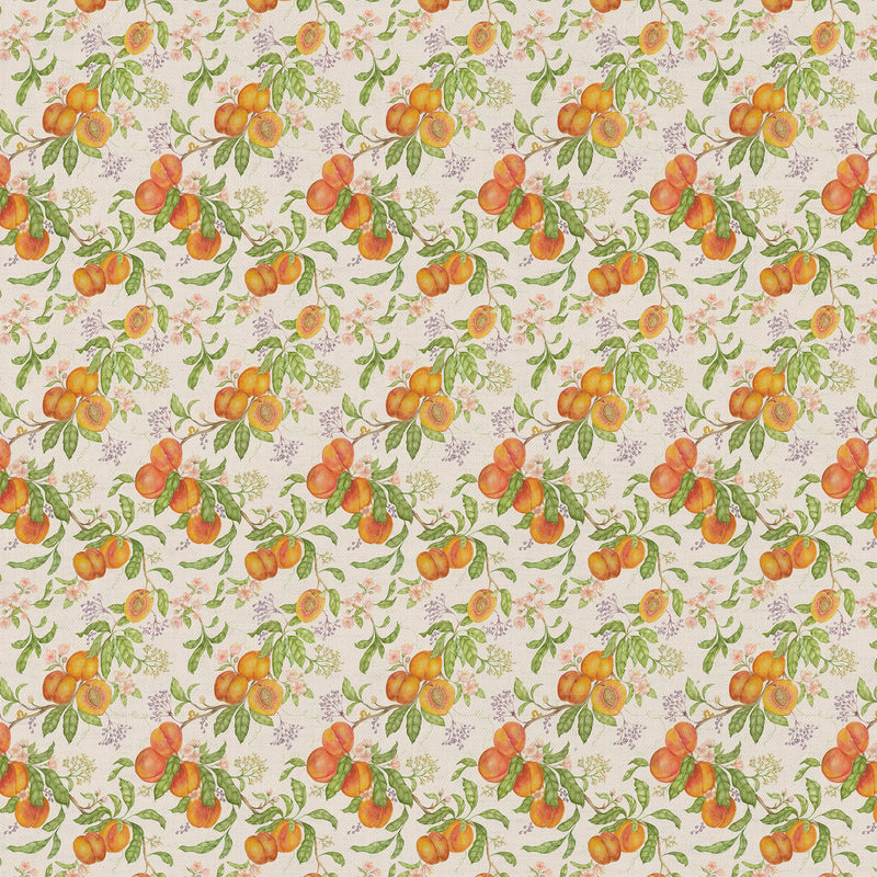  Fabric - Peach Harvest  Fabric Cream Voyage Maison