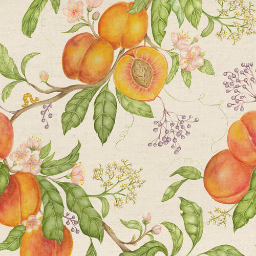  Fabric - Peach Harvest  Fabric Cream Voyage Maison