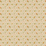  Fabric - Peach Trellis  Fabric Melba Voyage Maison