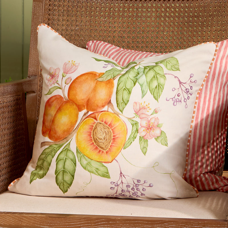  Cushions - Peach Harvest Outdoor Cushion Cover Orange Voyage Maison