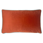 Evans Lichfield Peacock Rectangular Cushion Cover in Sunset