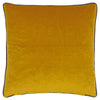 Evans Lichfield Peacock Cushion Cover in Saffron