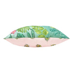 Evans Lichfield Peacock Large 70cm Outdoor Floor Cushion Cover in Seafoam