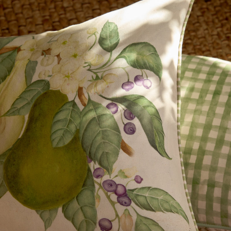  Cushions - Pear Orchard Outdoor Cushion Cover Green Voyage Maison