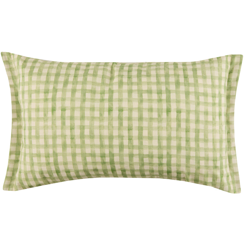  Cushions - Pear Trellis Outdoor Cushion Cover Green Voyage Maison