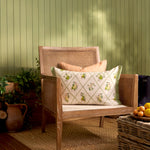  Cushions - Pear Trellis Outdoor Cushion Cover Green Voyage Maison