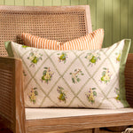  Cushions - Pear Trellis Outdoor Cushion Cover Green Voyage Maison