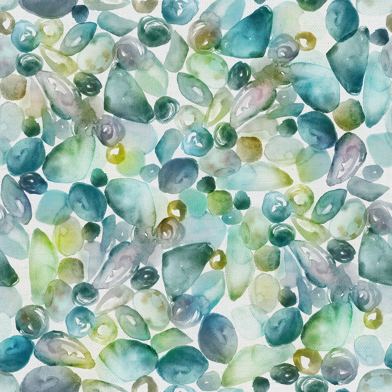 Pebbles Printed Fabric Sample Swatch Kelpie