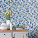 Voyage Maison Pebbles 1.4m Wide Width Wallpaper in Marine