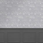 Voyage Maison Penny Farthing 1.4m Wide Width Wallpaper in Charcoal