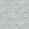 Voyage Maison Penny Farthing 1.4m Wide Width Wallpaper in Duck Egg