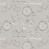 Voyage Maison Penny Farthing 1.4m Wide Width Wallpaper in Sepia