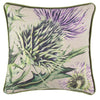 Marie Burke Penton Small Printed Cushion Cover in Damson