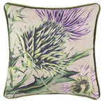 Marie Burke Penton Small Printed Cushion Cover in Damson