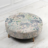 Voyage Maison Petra Large Footstool in Ailsa Cornflower
