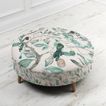 Voyage Maison Petra Large Footstool in Collector Linen