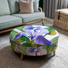 Voyage Maison Petra Large Footstool in Darwen Cornflower