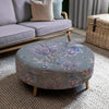 Voyage Maison Petra Large Footstool in Elysium Storm