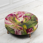 Marie Burke Petra Large Footstool in Heligan Fuchsia