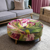 Marie Burke Petra Large Footstool in Heligan Fuchsia