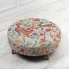 Voyage Maison Petra Large Footstool in Leaping Into The Fauna