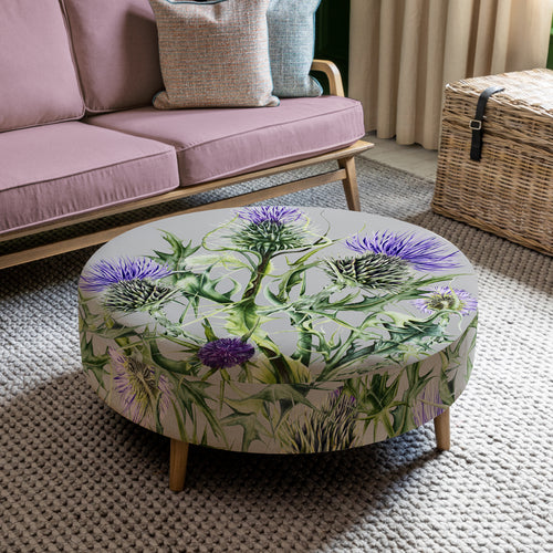 Marie Burke Petra Large Footstool in Penton Damson