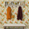  Wallpaper - Peach Harvest  1.4m Wide Width Wallpaer (By the Metre) Multicolour Voyage Maison