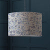 Damask Blue Lighting - Philipa Eva Printed Lamp Shade Delft Blue Voyage Maison