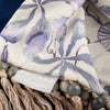 Damask Blue Throws - Philipa Printed Fringe Throw Delft Blue Voyage Maison