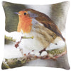 Evans Lichfield Photo Robin Cushion Cover in Moss