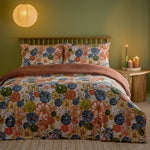 Abstract Brown Bedding - Picking Patch Pumpkin Duvet Cover Set Pecan furn.