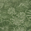 Picking Patch Embroidered Velvet Cushion Greenwood