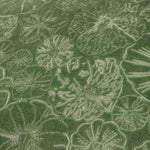 Picking Patch Embroidered Velvet Cushion Greenwood