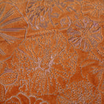 Woodland Orange Cushions - Picking Patch Embroidered Velvet Cushion Cover Pumpkin furn.