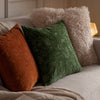 Woodland Orange Cushions - Picking Patch Embroidered Velvet Cushion Cover Pumpkin furn.