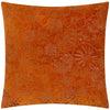 Woodland Orange Cushions - Picking Patch Embroidered Velvet Cushion Cover Pumpkin furn.