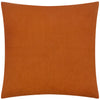 Picking Patch Embroidered Velvet Cushion Pumpkin