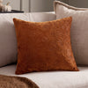 Woodland Orange Cushions - Picking Patch Embroidered Velvet Cushion Cover Pumpkin furn.