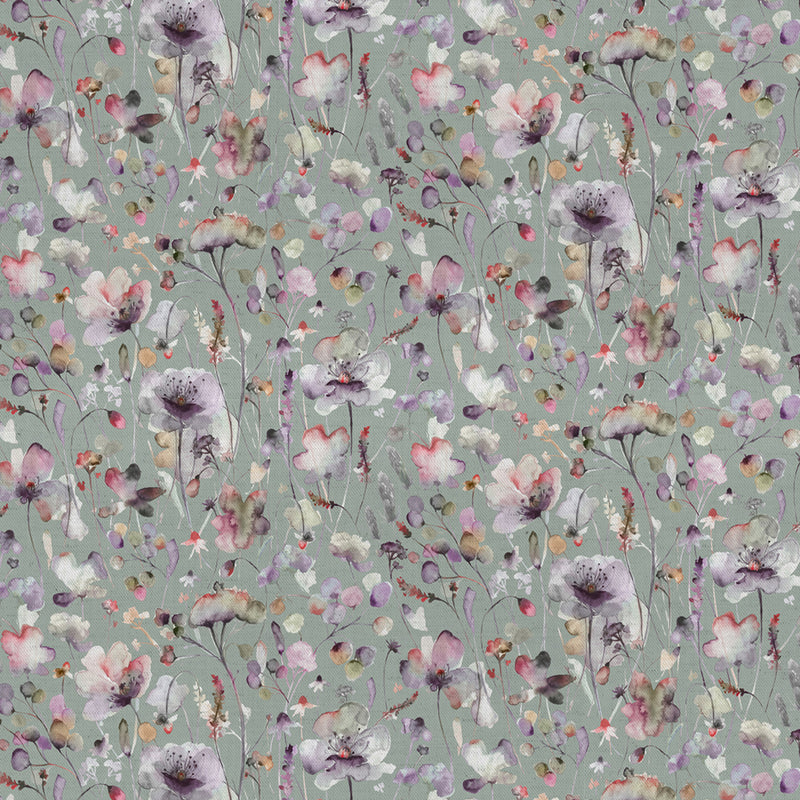 Voyage Maison Pimelea Printed Cotton Fabric in Willow