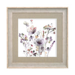 Voyage Maison Pimelea Framed Print in Birch/Boysenberry