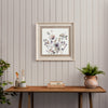 Voyage Maison Pimelea Framed Print in Birch/Boysenberry