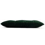 Paoletti Pineapple Velvet Ready Filled Cushion in EmeraldGreen