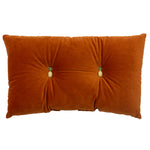 Paoletti Pineapple Velvet Ready Filled Cushion in Rust Orange