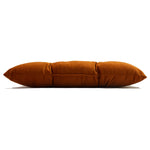 Paoletti Pineapple Velvet Ready Filled Cushion in Rust Orange