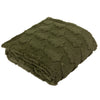 Woodland Throws - Pines Faux Fur Throw Forest Green Furn