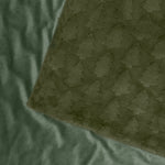 Woodland Throws - Pines Faux Fur Throw Forest Green Furn