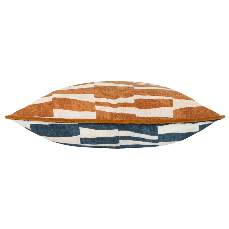 Hoem Piper Abstract Cushion Cover in Dusk/Bronze